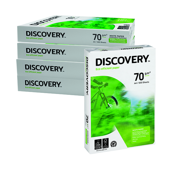 DISCOVERY A4 70GSM WHITE PAPER P2500