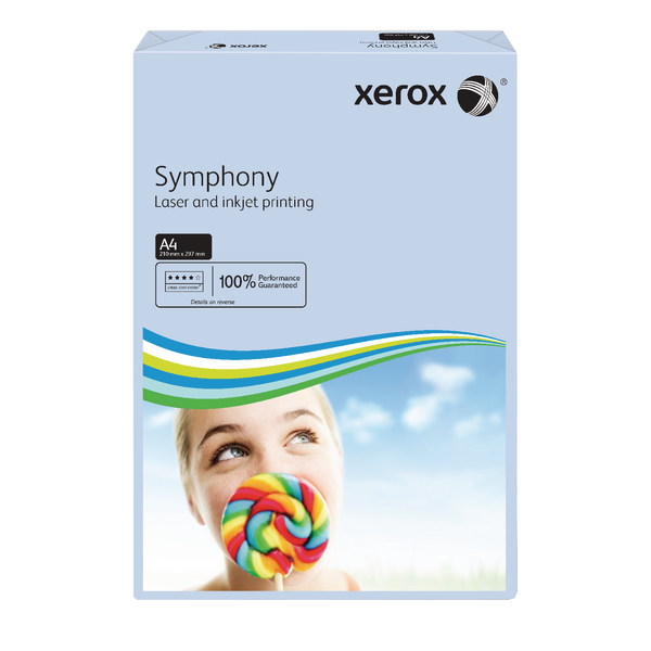 XEROX A4 Symphony 80g Blue