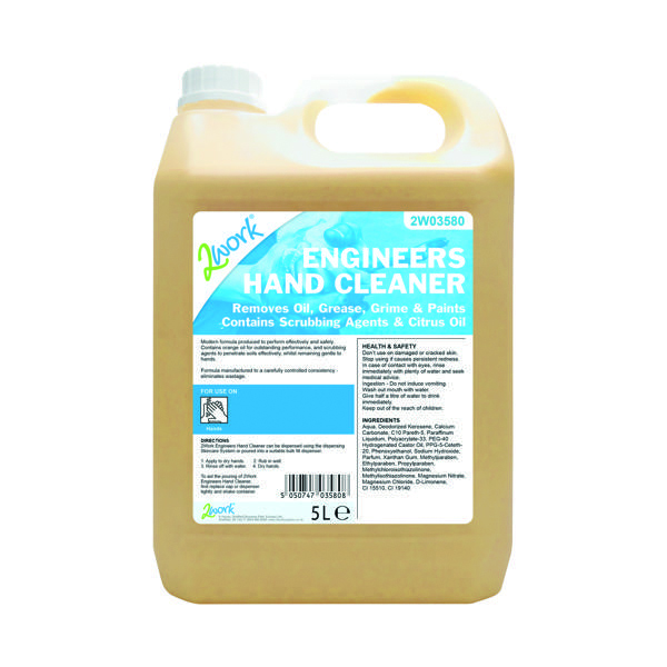 2WORK ENGINEERS HAND CLEANER 5L