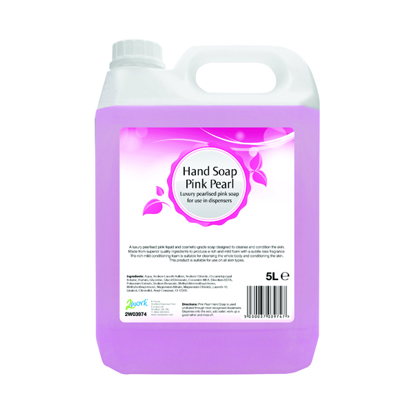 2WORK PINK PEARL HAND SOAP 5L 402