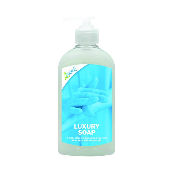 2WORK LUX PEARL HAND SOAP 300ML PK6