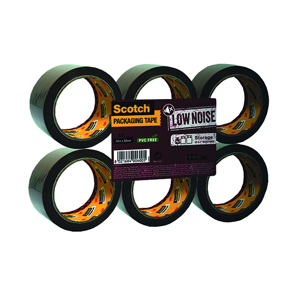 3M LOW NOISE PKNG TAPE 50X60MM PK6