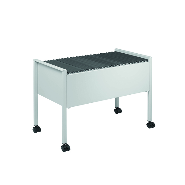 DURABLE FILING TROLLEY FOOLSCAP GREY