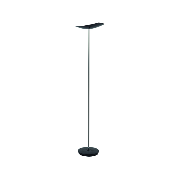 Alba Cup LED Floor Lamp Black