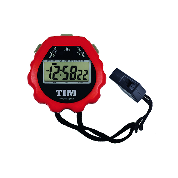 ACCTIM SPRINT STOPWATCH RED