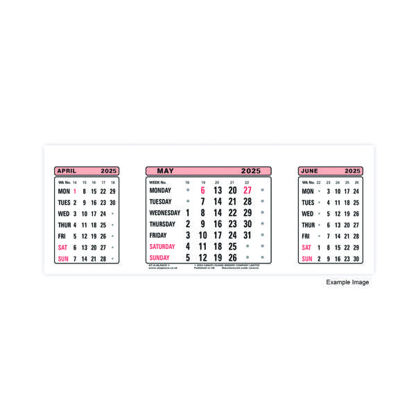 AT-A-GLANCE CALENDAR REFILL 2025