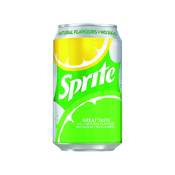 SPRITE ZERO CANS 3300ML PK24