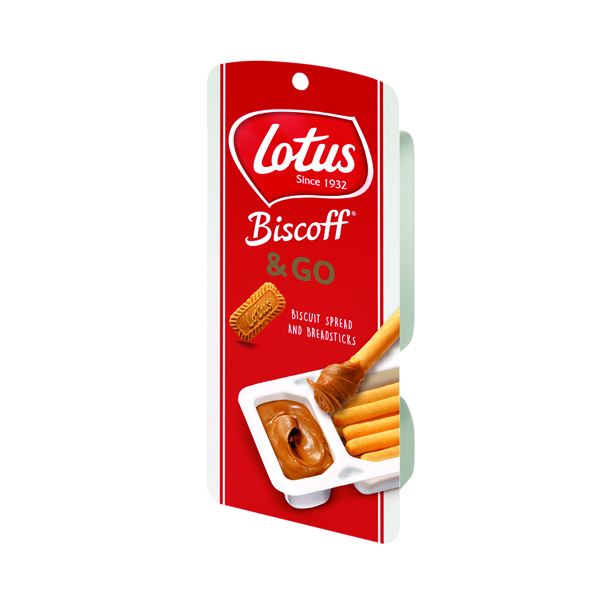 LOTUS BISCOFF AND GO BISCUITS PK8