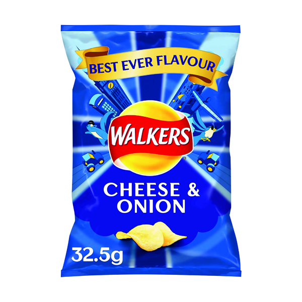 WALKERS CHEESE/ON CRSP 37.5G PK32