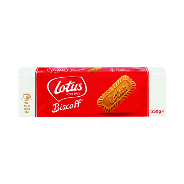 LOTUS BISCOFF BISCUITS 250G PK10