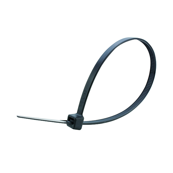 CABLE TIES 370X4.8MM BLACK PK100