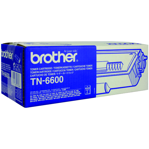 BROTHER TN-6600 TONER CART HY BLACK