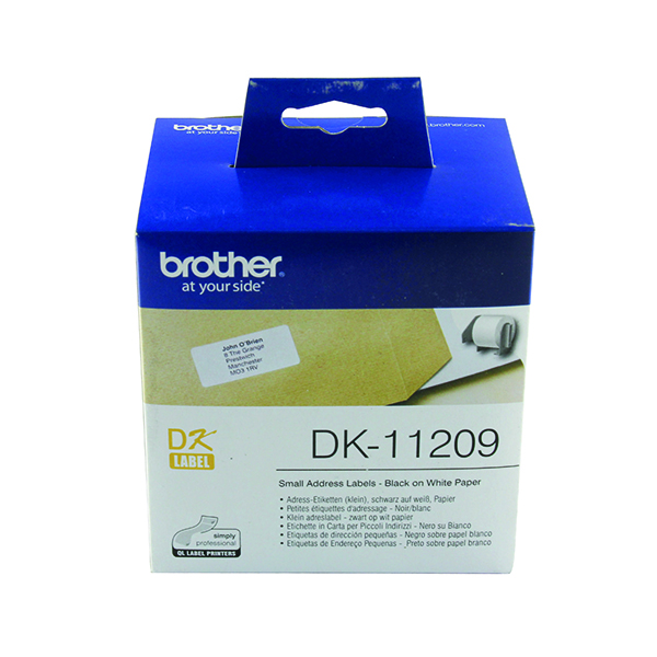 BROTHER SML ADDRESS LBL 29X62MM P800