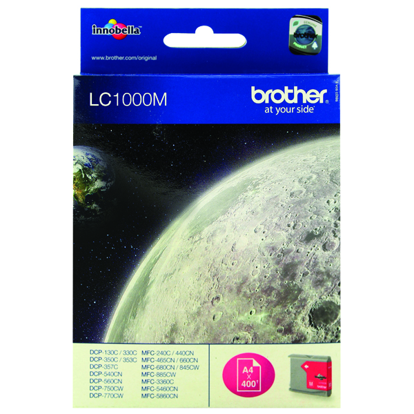 BROTHER LC1000M INK CARTRIDGE MAG