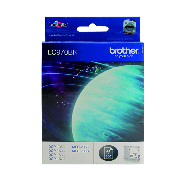 BROTHER LC970BK INK CARTRIDGE BLACK