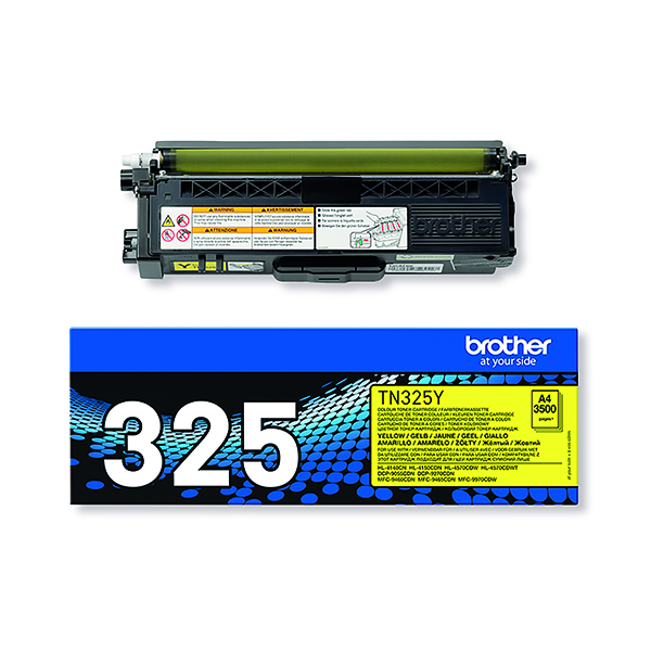 BROTHER TN-325Y TONER CART HY YELLOW