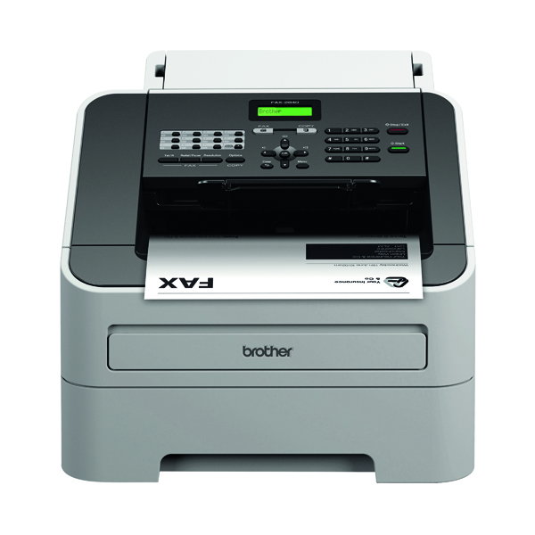 BROTHER FAX-2840 MONO LASER FAX GREY
