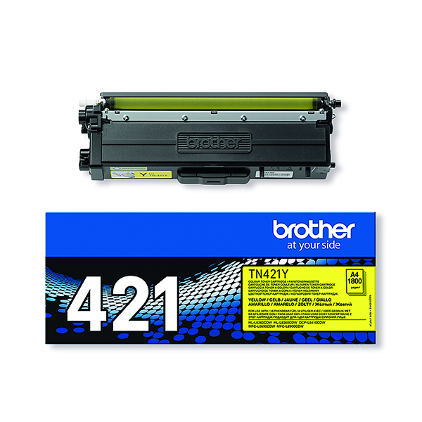 BROTHER TN-421Y TONER CARTRIDGE YLW