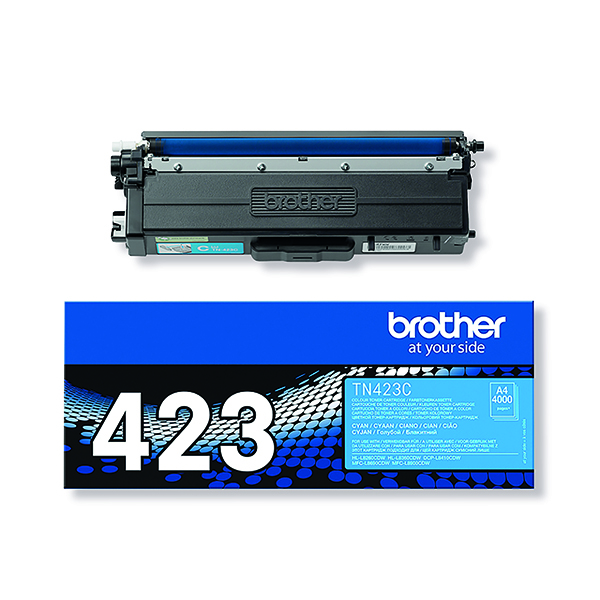 BROTHER TN-423C TONER CART HY CYAN