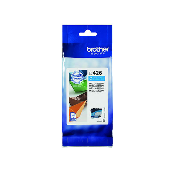 BROTHER LC426C INK CARTRIDGE CYAN