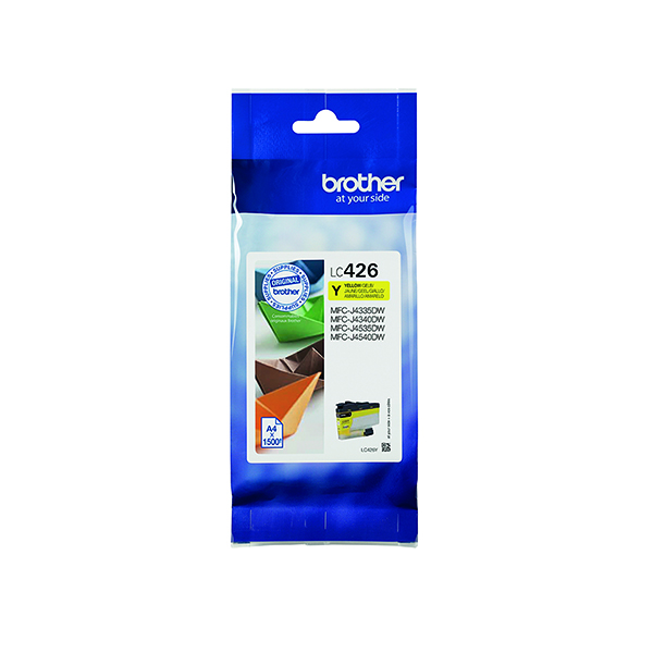 BROTHER LC426Y INK CARTRIDGE YELLOW