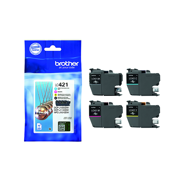 BROTHER LC421 INK CARTRIDGE CMY