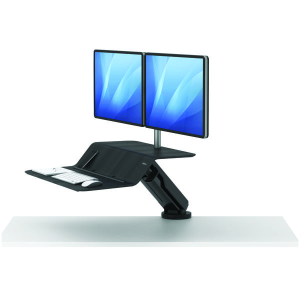 FELLOWES LOTUS SIT/STAND WSTN DUAL