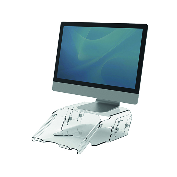 FELLOWES CLARITY ADJ MONITOR RISER