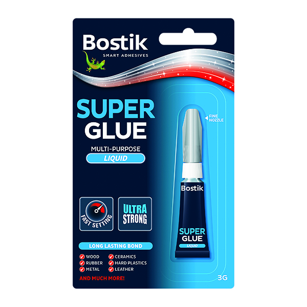 BOSTIK SUPER GLUE TUBE PK12