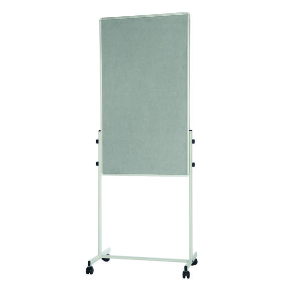 BI-OFFICE DUO EASEL 1200X790MM GREY