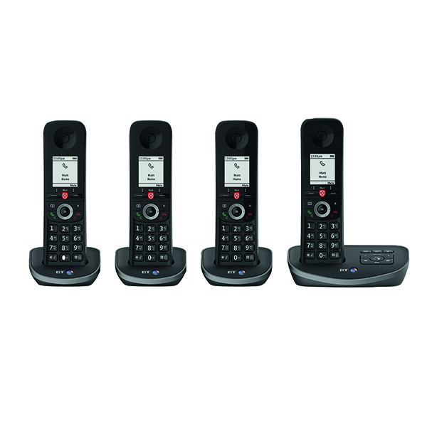 BT ADVANCED DECT TAM PHONE QUAD