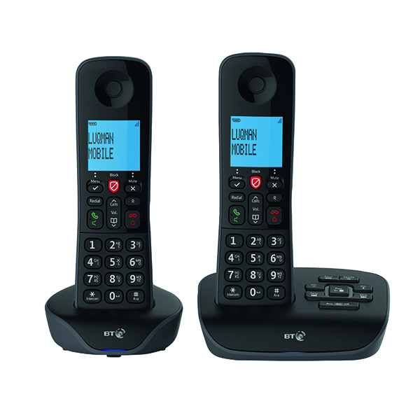 BT ESSENTIAL DECT TAM PHONE TWIN