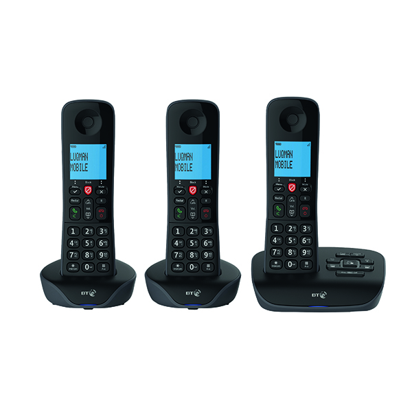 BT ESSENTIAL DECT TAM PHONE TRIO