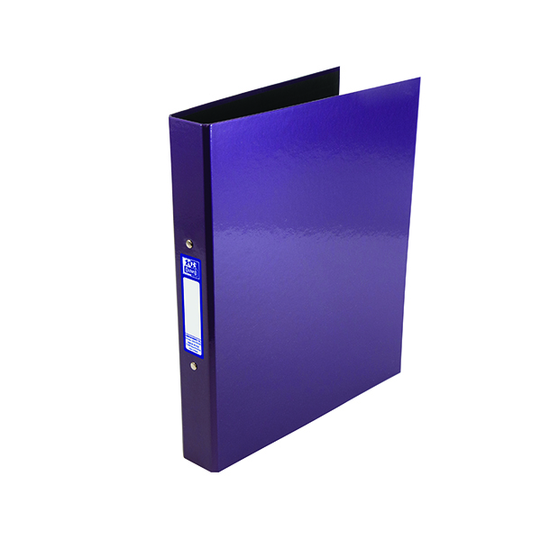 OXFORD RING BINDER LAM 25MM A4 PURP