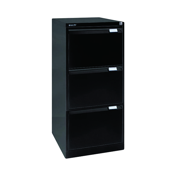 BISLEY 3 DRW FILING CAB BLACK