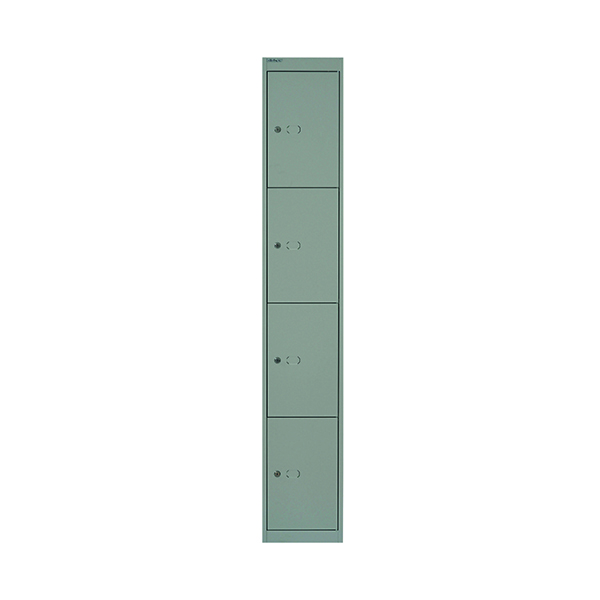 BISLEY 4 DOOR LOCKER GOOSE GREY