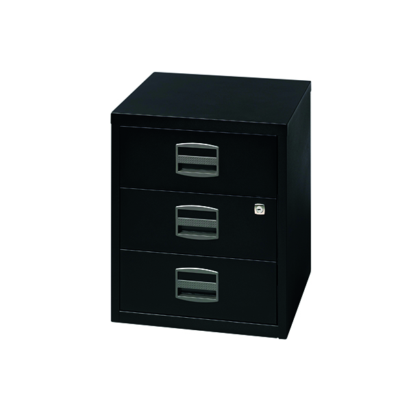 BISLEY 3 DRW HOME FILING BLACK