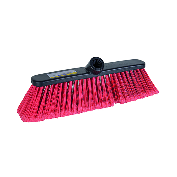 BROOM HEAD SOFT 28CM RED