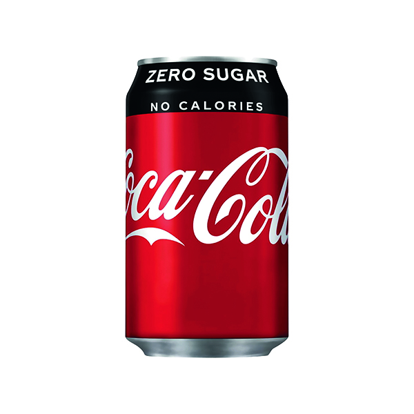 COKE ZERO 24X330ML CAN VRBCOKEZ