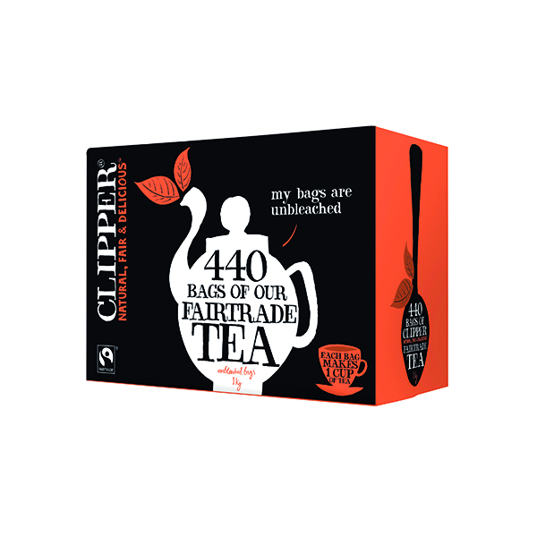 CLIPPER FAIRTRADE TEA BAGS PK440