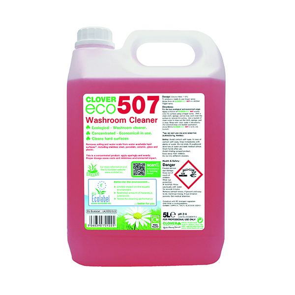 ECO 507 WASHROOM CLEANER 5L P2