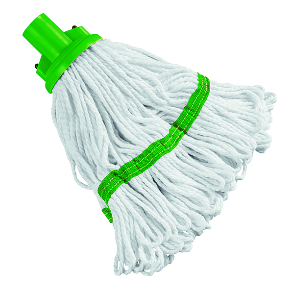 MOP HEAD HYGIENE SOCKET 180G GREEN