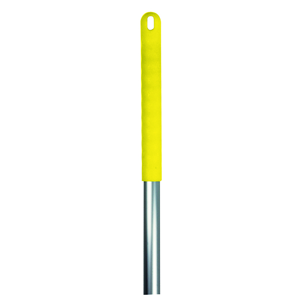 MOP HANDLE ALUMINIUM SOCKET YELLOW