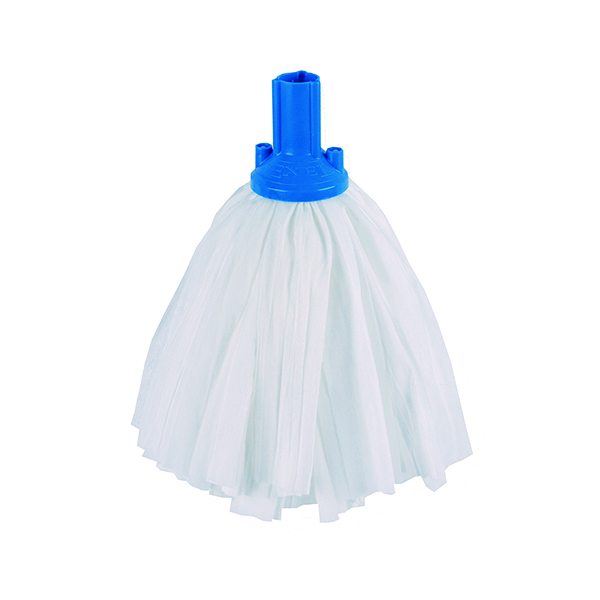 EXEL STND BIG WHITE MOP HEAD BLU P10