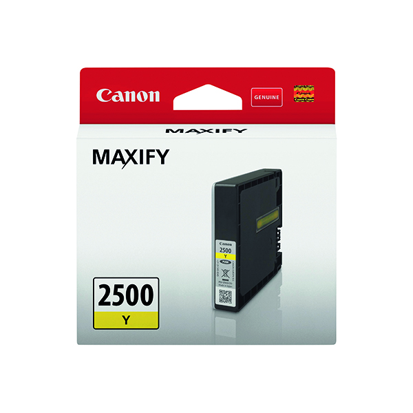 CANON PGI-2500Y INK CARTRIDGE YELLOW