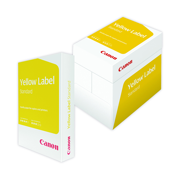 CANON A4 YELLOW LABEL PAPER 5XREAMS