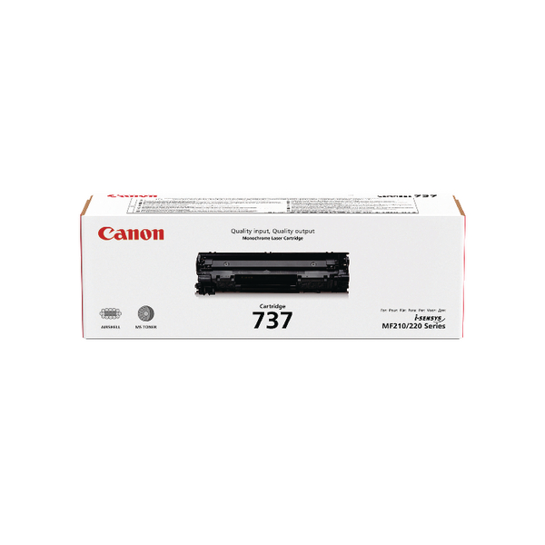 CANON 737 TONER CARTRIDGE BLACK