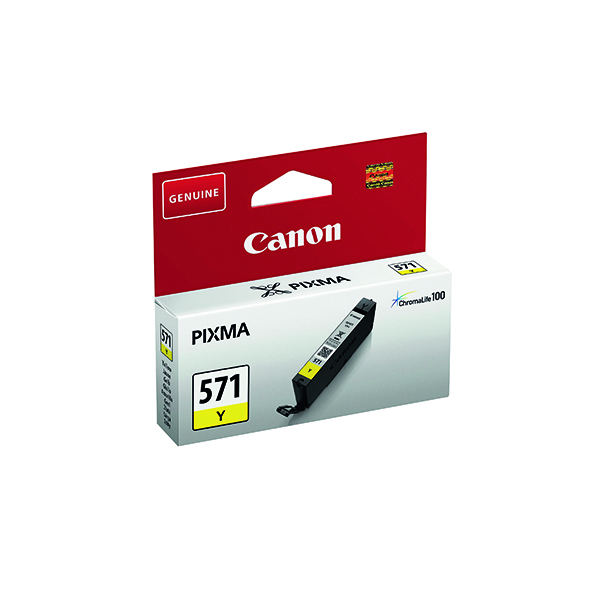 CANON CLI-571Y INK CART YELLOW