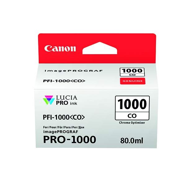 CANON PFI-1000CO INK CART CLEAR