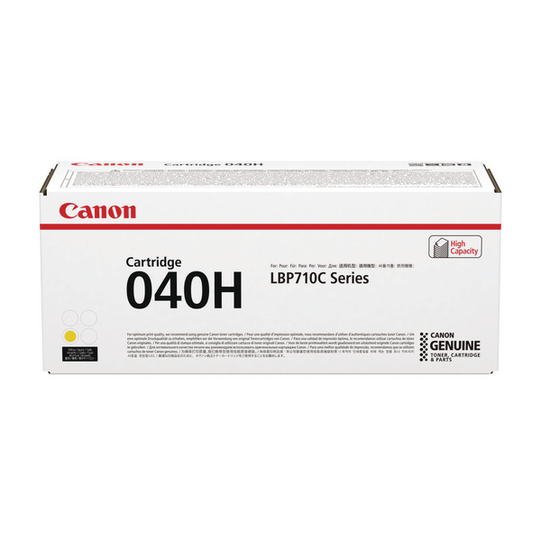 CANON 040H TONER CARTRIDGE HY YELLOW